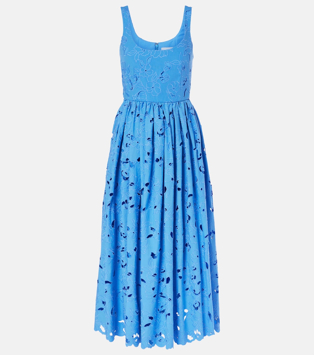 Abito midi in misto cotone | Erdem