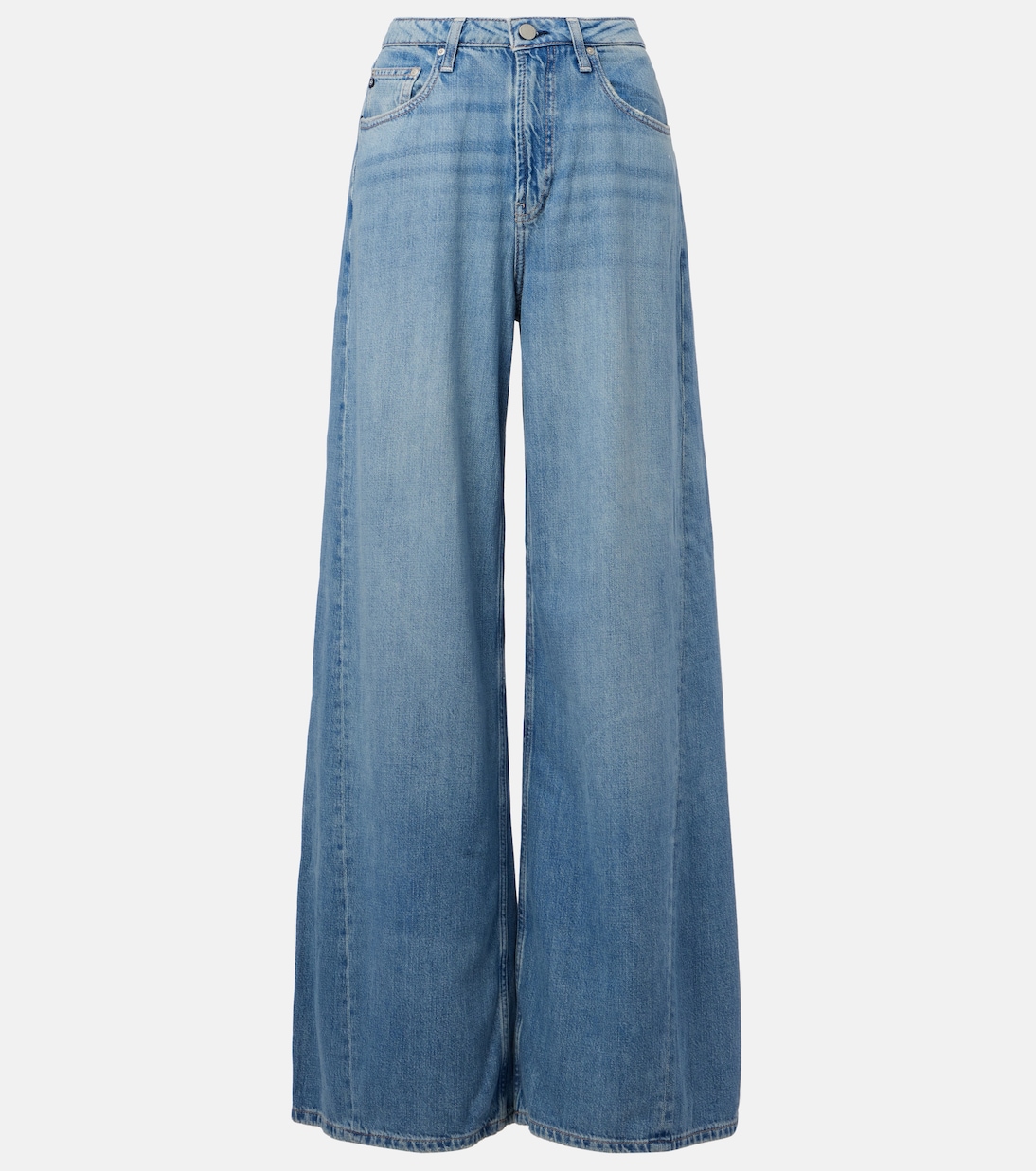 Jeans Helsinki a gamba larga e vita alta | AG Jeans