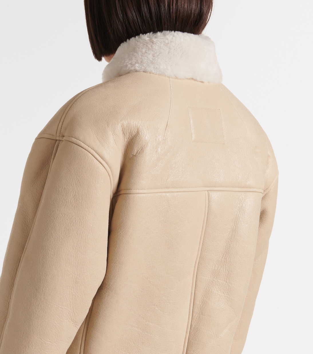 Chaqueta Eriana de piel con borrego | Isabel Marant
