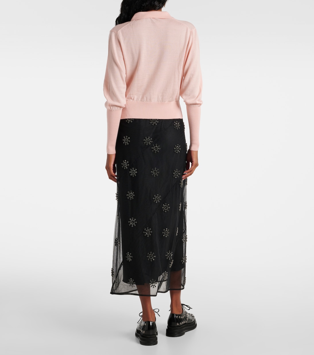 Polo de lana y seda | Simone Rocha