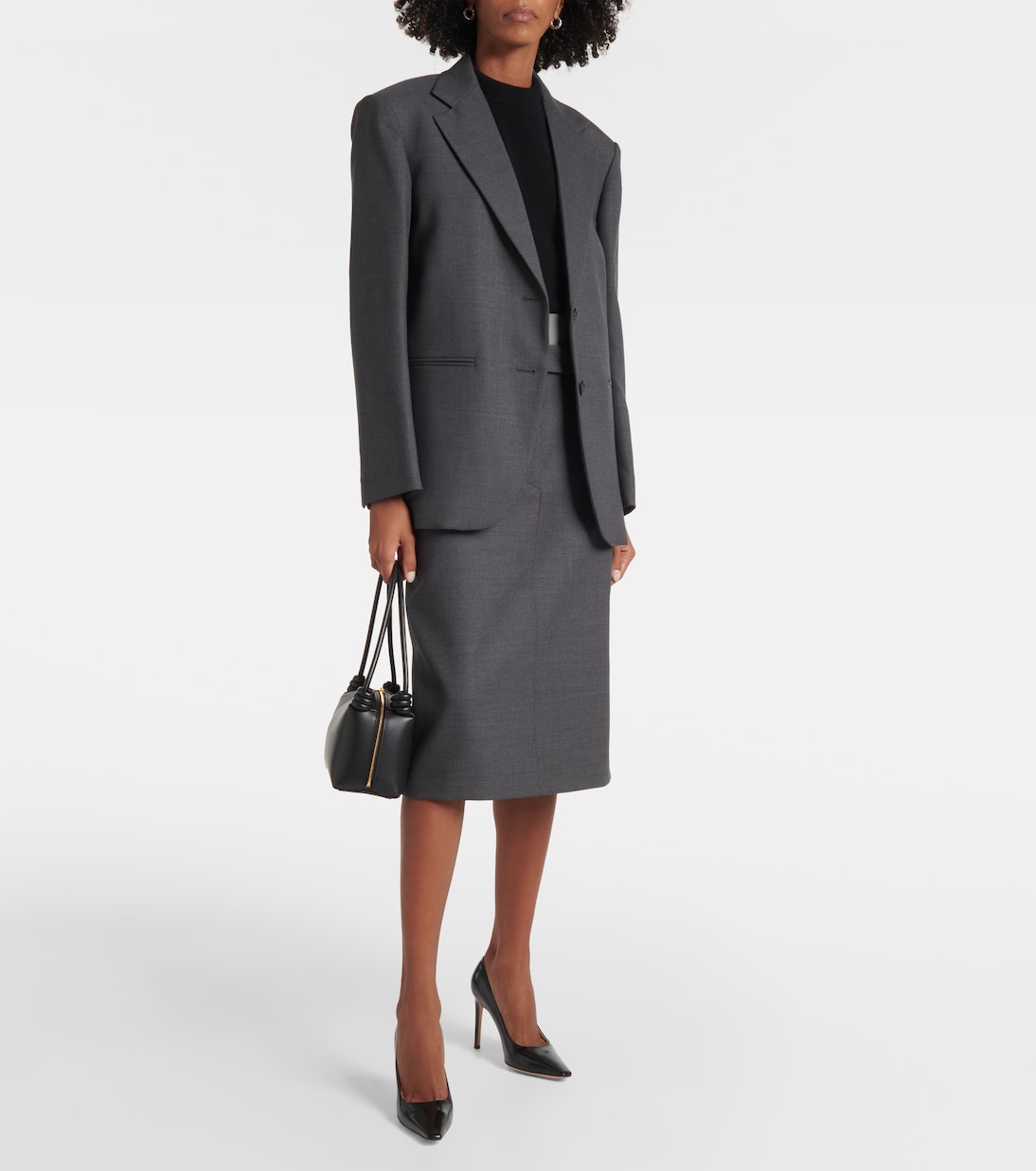 Midirock Alceste aus Wolle | Sportmax