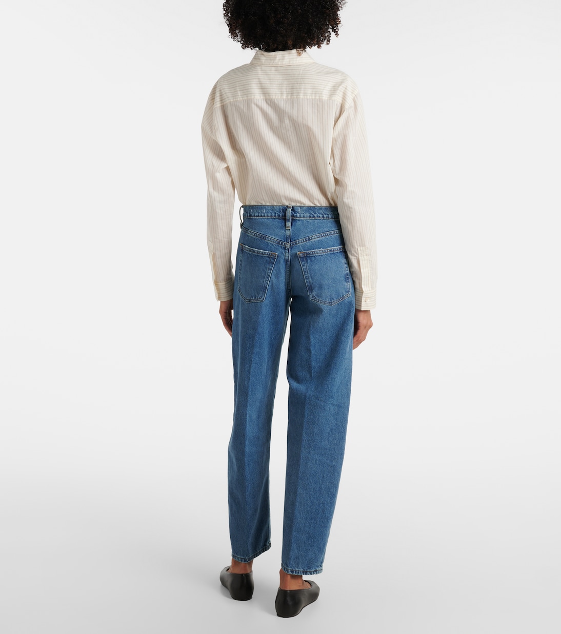 Mid-Rise Barrel Jeans | Frame