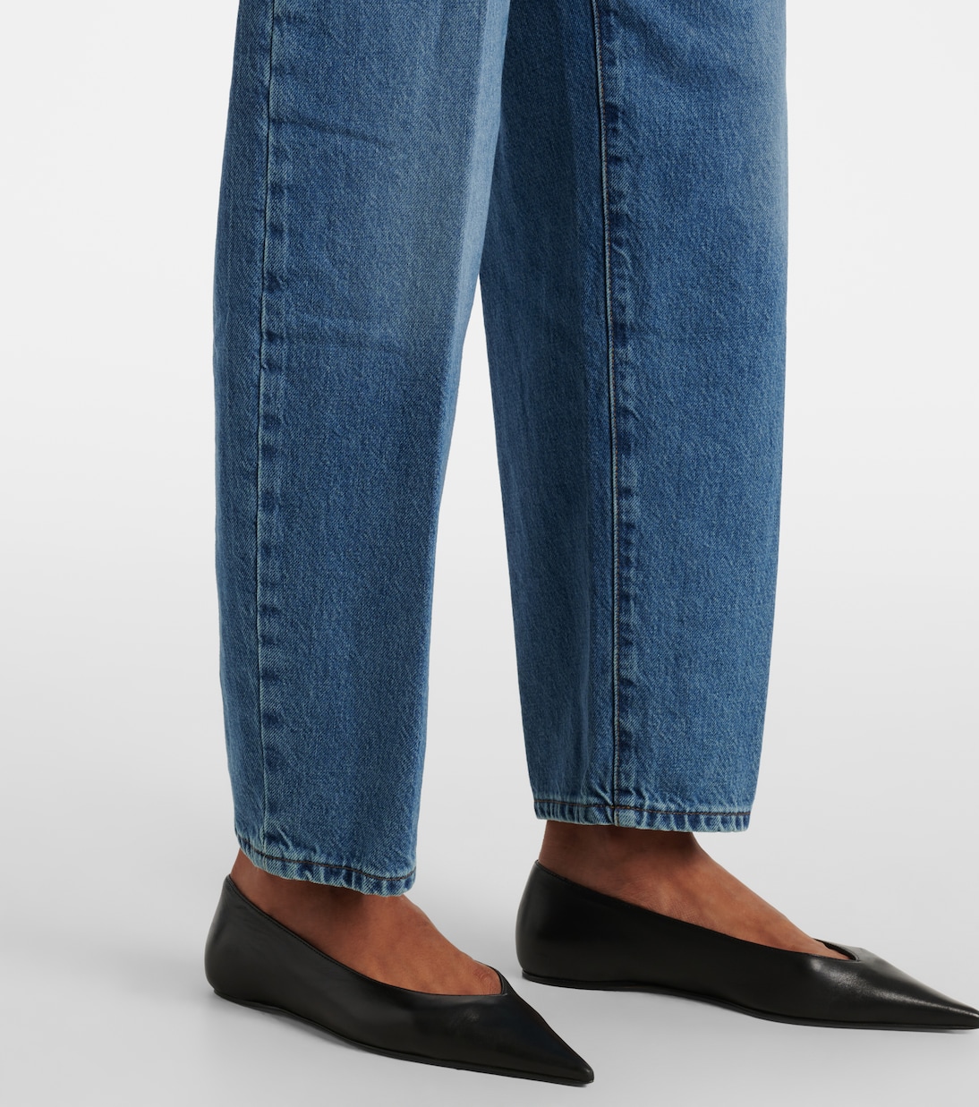 Mid-Rise Barrel Jeans | Frame