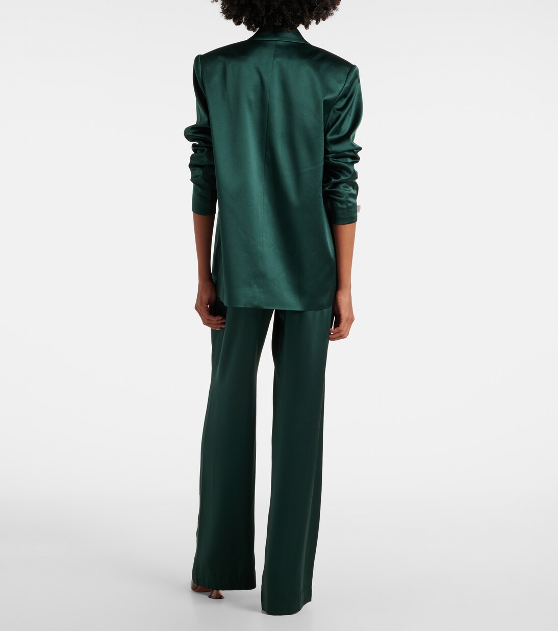 Blazer aus Seidensatin | The Sei
