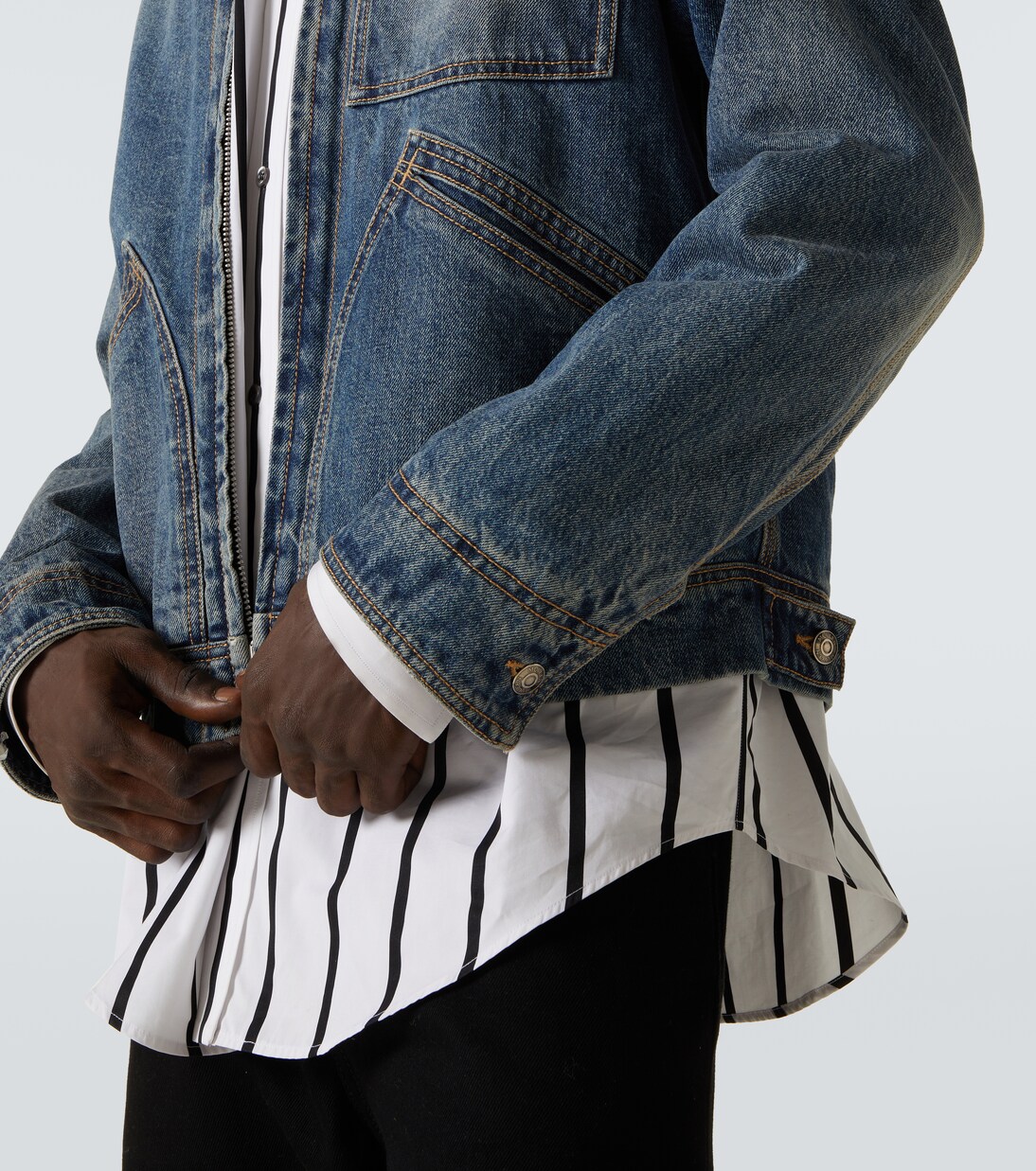 Jacke aus Denim | McQueen