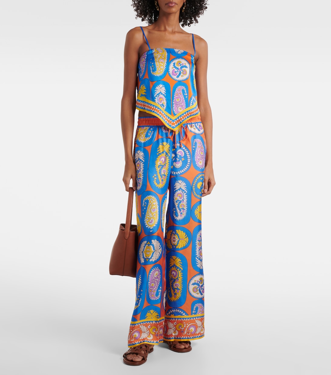 Flores printed top | Alémais