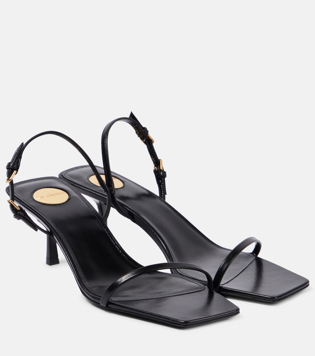 Sandali in pelle Jaspe di Saint Laurent per uno stile giovane e trendy
