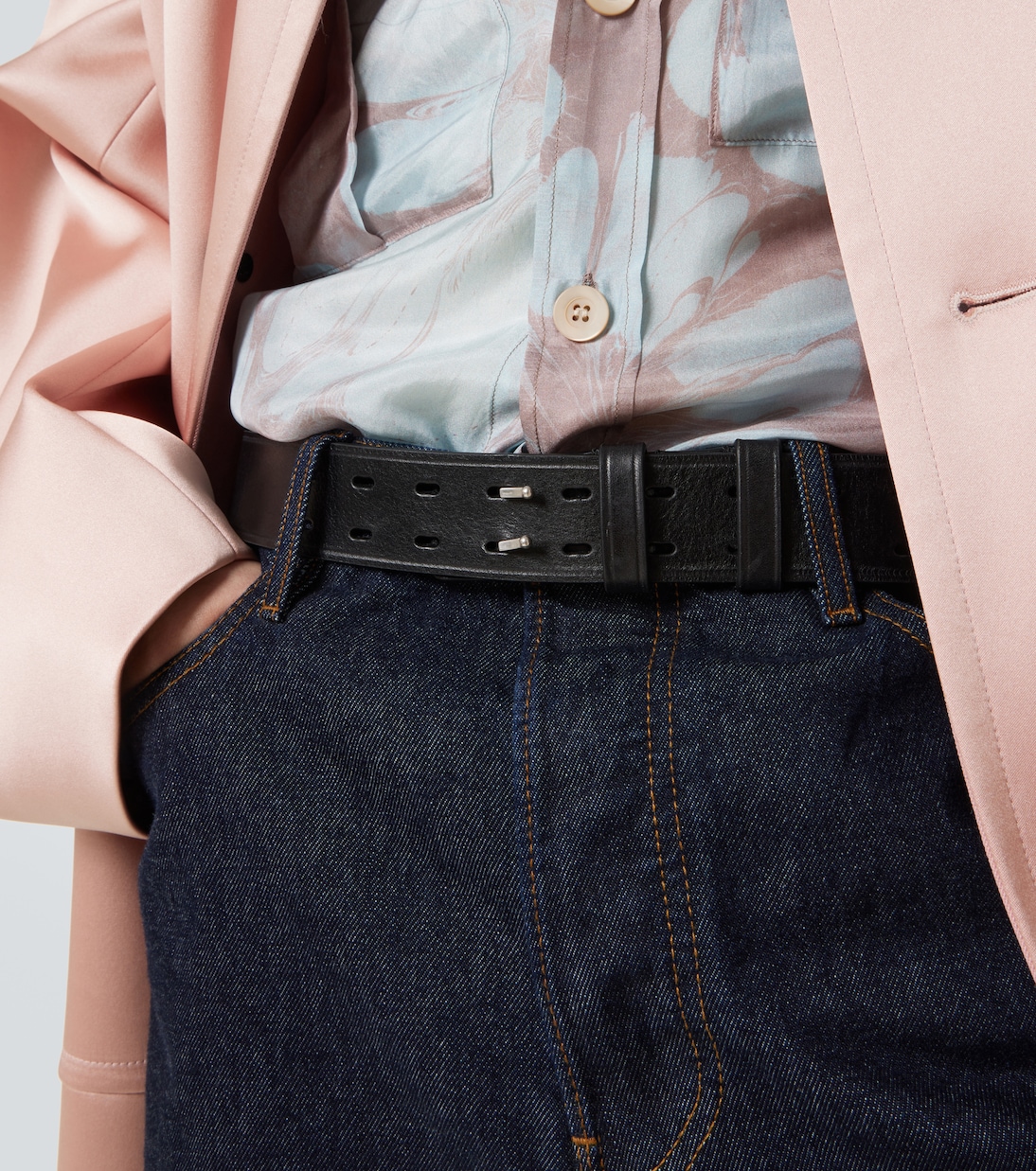 Leather belt | Dries Van Noten