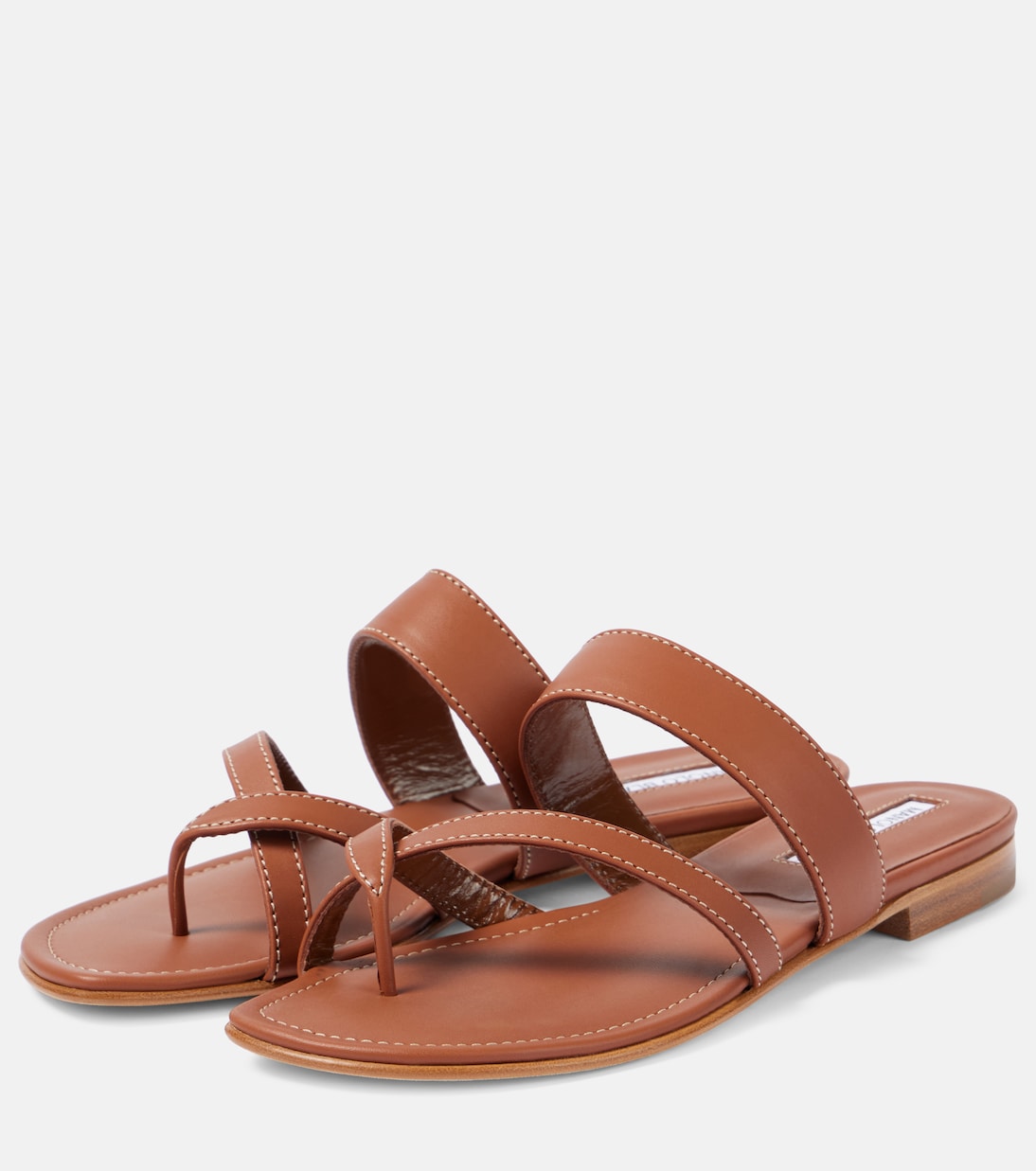 Scarpe sandali in pelle Susacru di MANOLO BLAHNIK per uno stile giovane e trendy