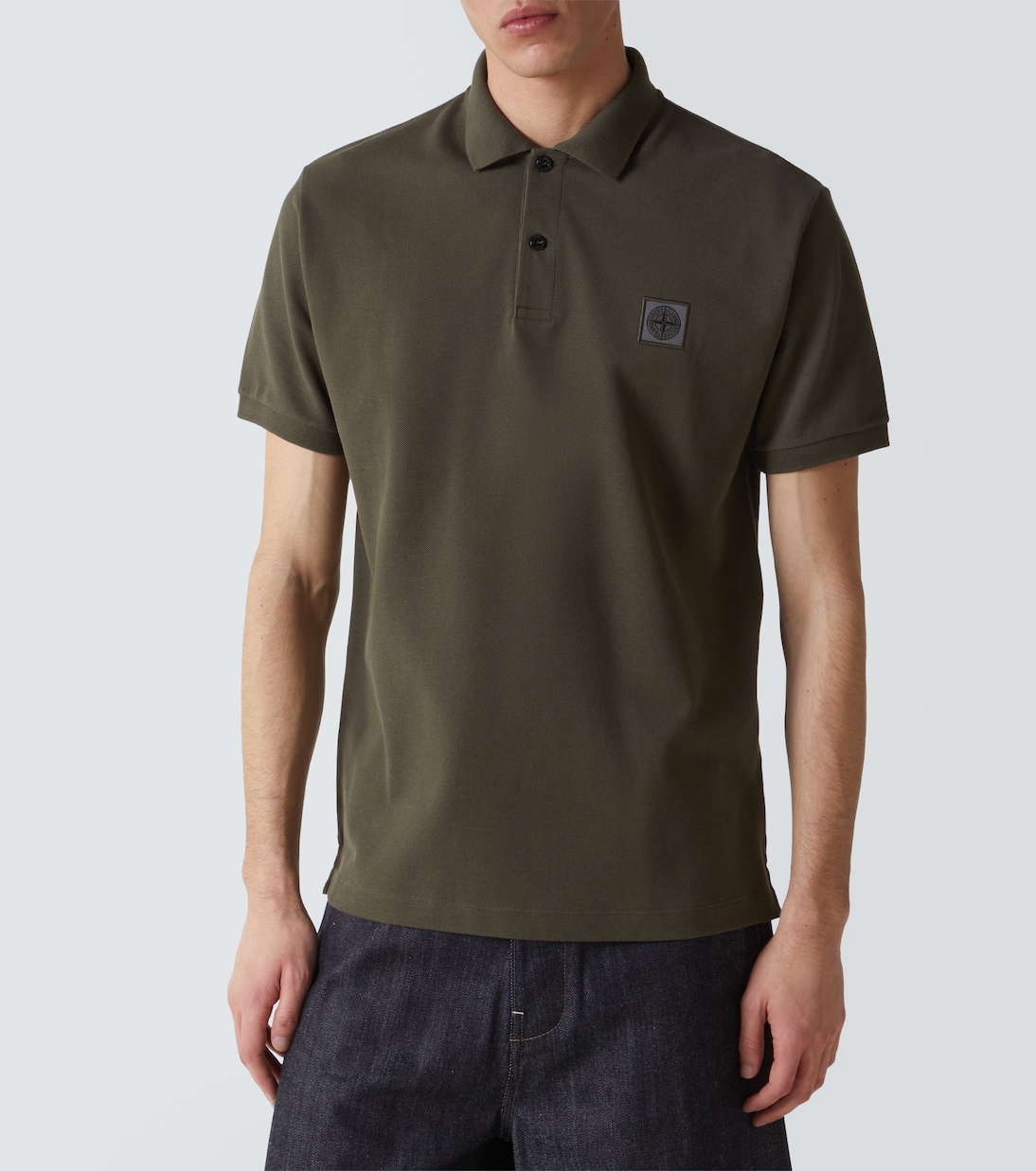 Polo Compass in piqué di cotone | Stone Island