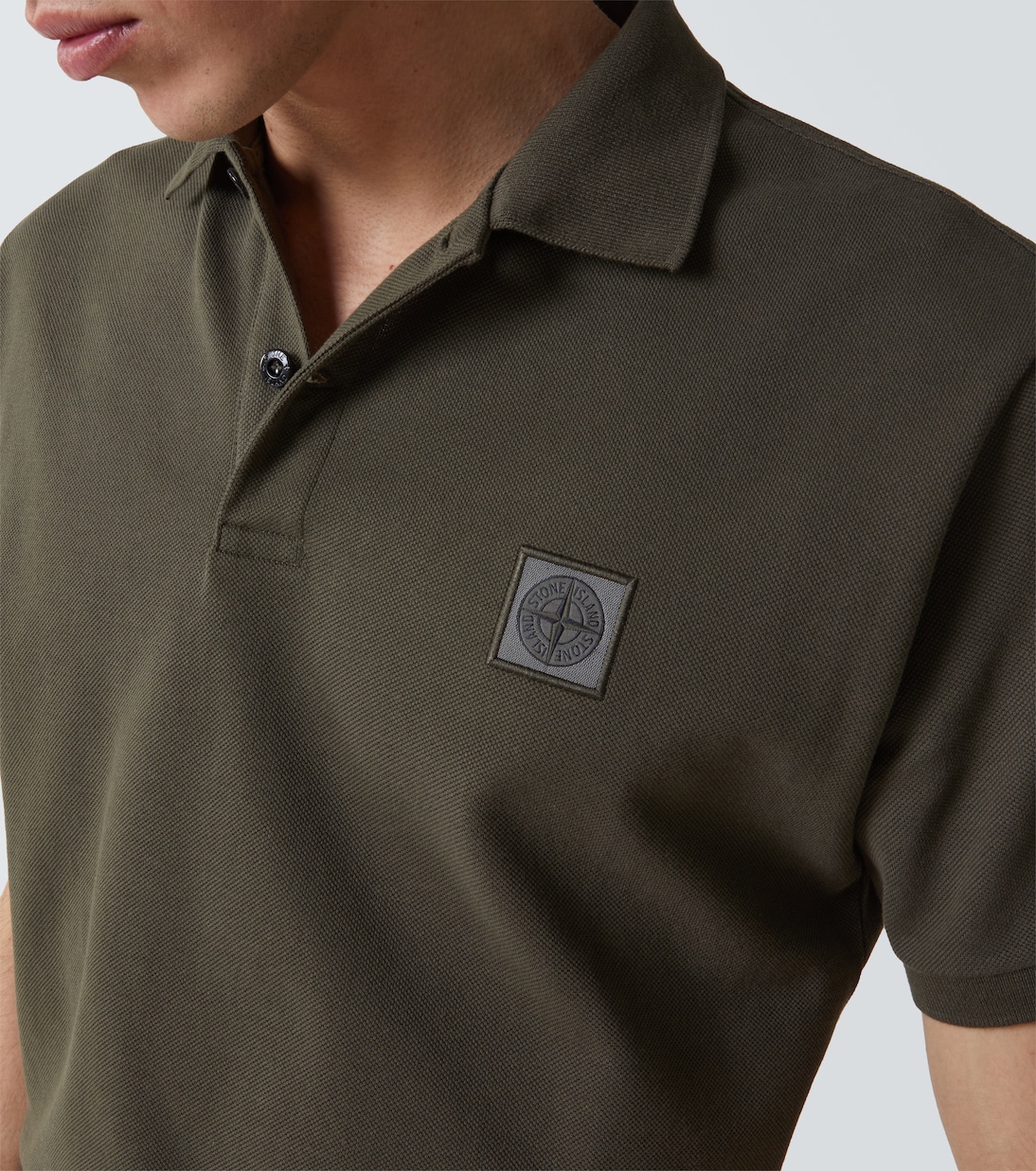 Polo Compass in piqué di cotone | Stone Island