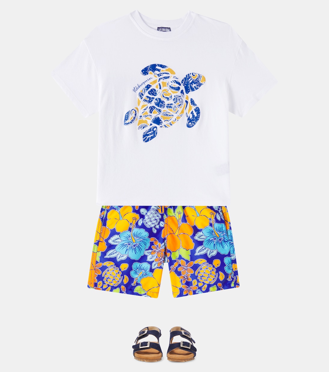 Jim printed swim trunks | Vilebrequin Kids