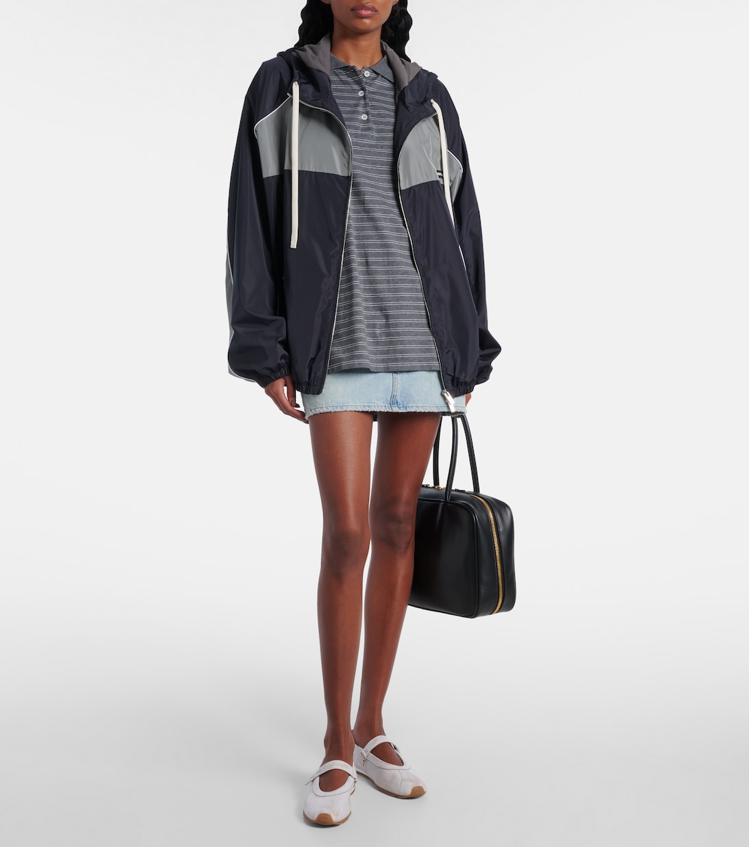 Ballerines en cuir | Miu Miu