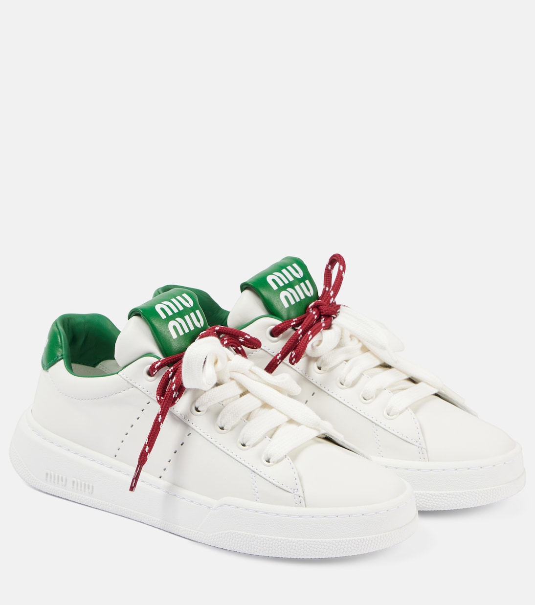 Sneakers aus Leder | Miu Miu