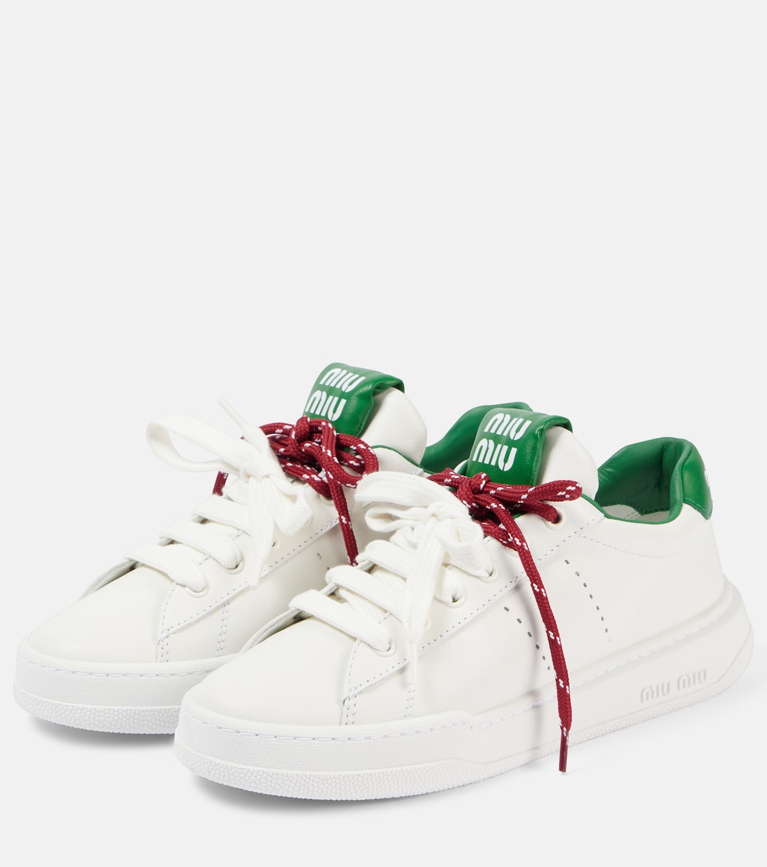 Sneakers aus Leder | Miu Miu