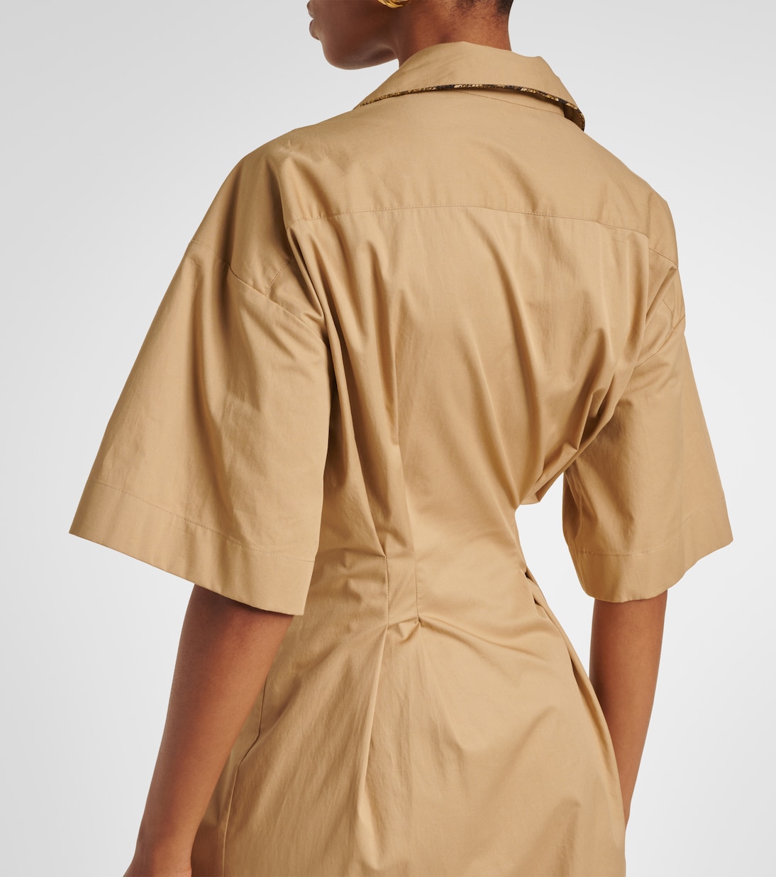 Abito a portafoglio in cotone | Dries Van Noten