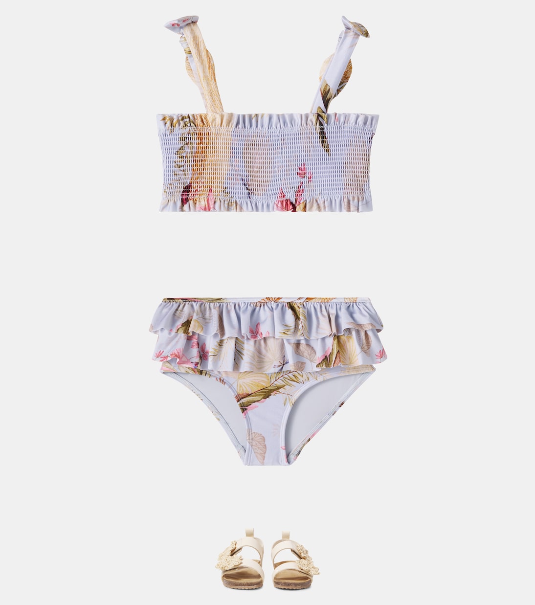 Bikini Rhiannon à fleurs | Zimmermann Kids