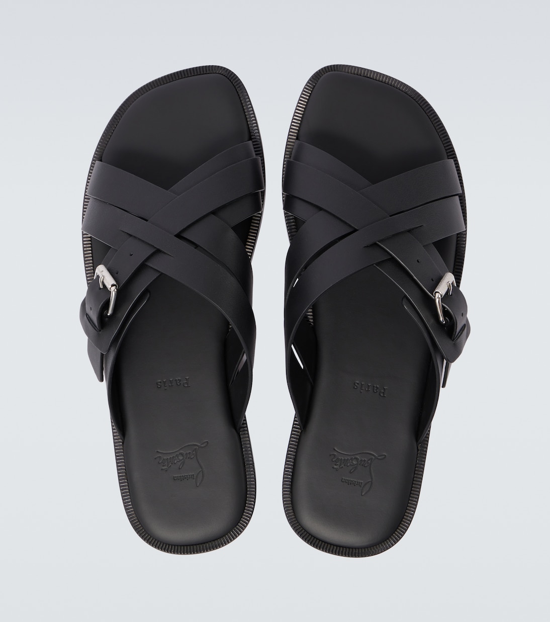 Sandalen Emircross aus Leder | Christian Louboutin
