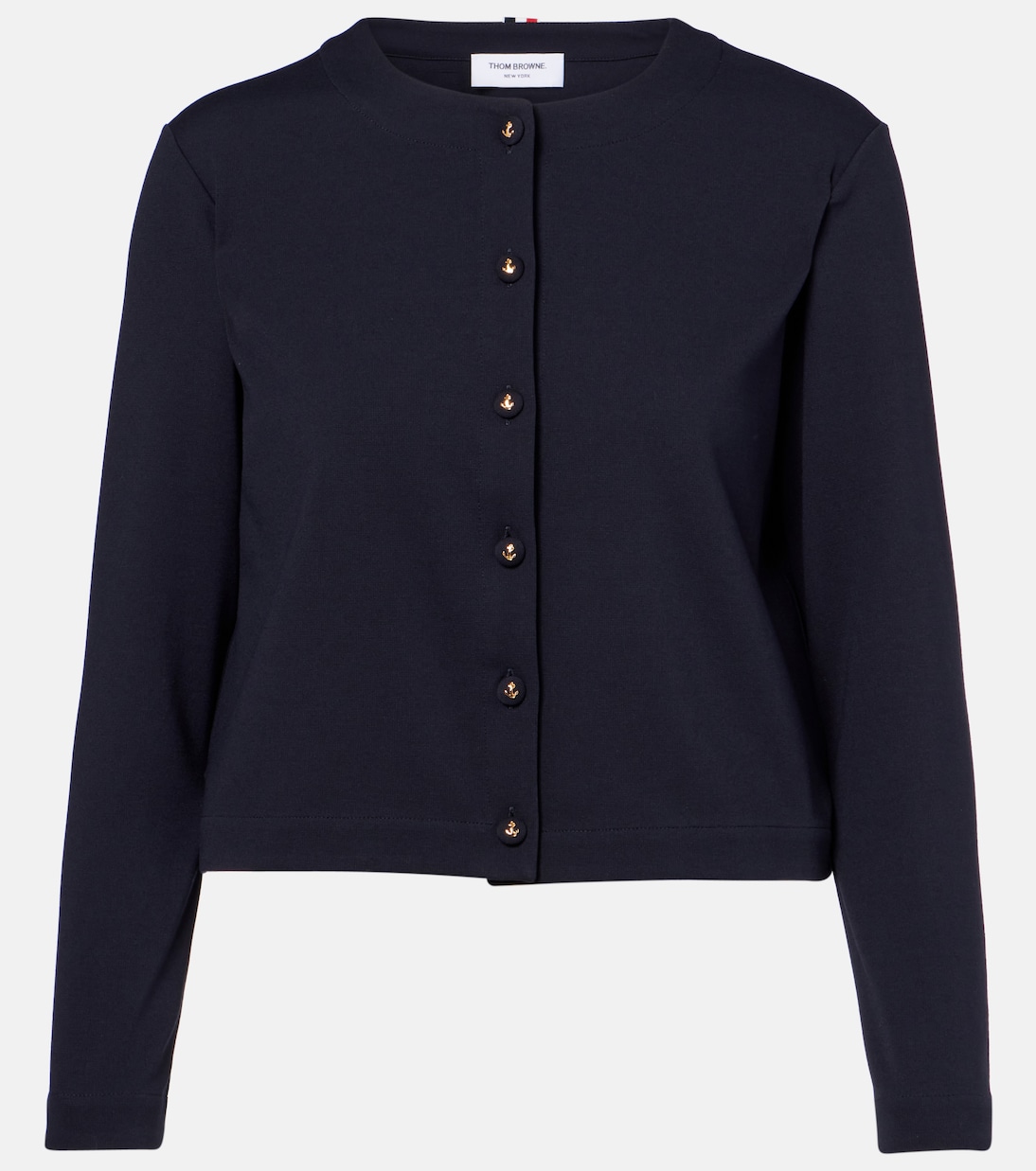 Cardigan compatto in maglia  | Thom Browne