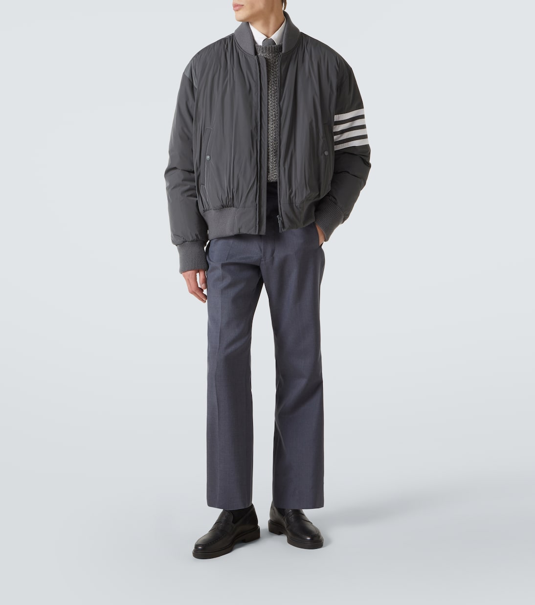 Bomberjacke 4-Bar | Thom Browne