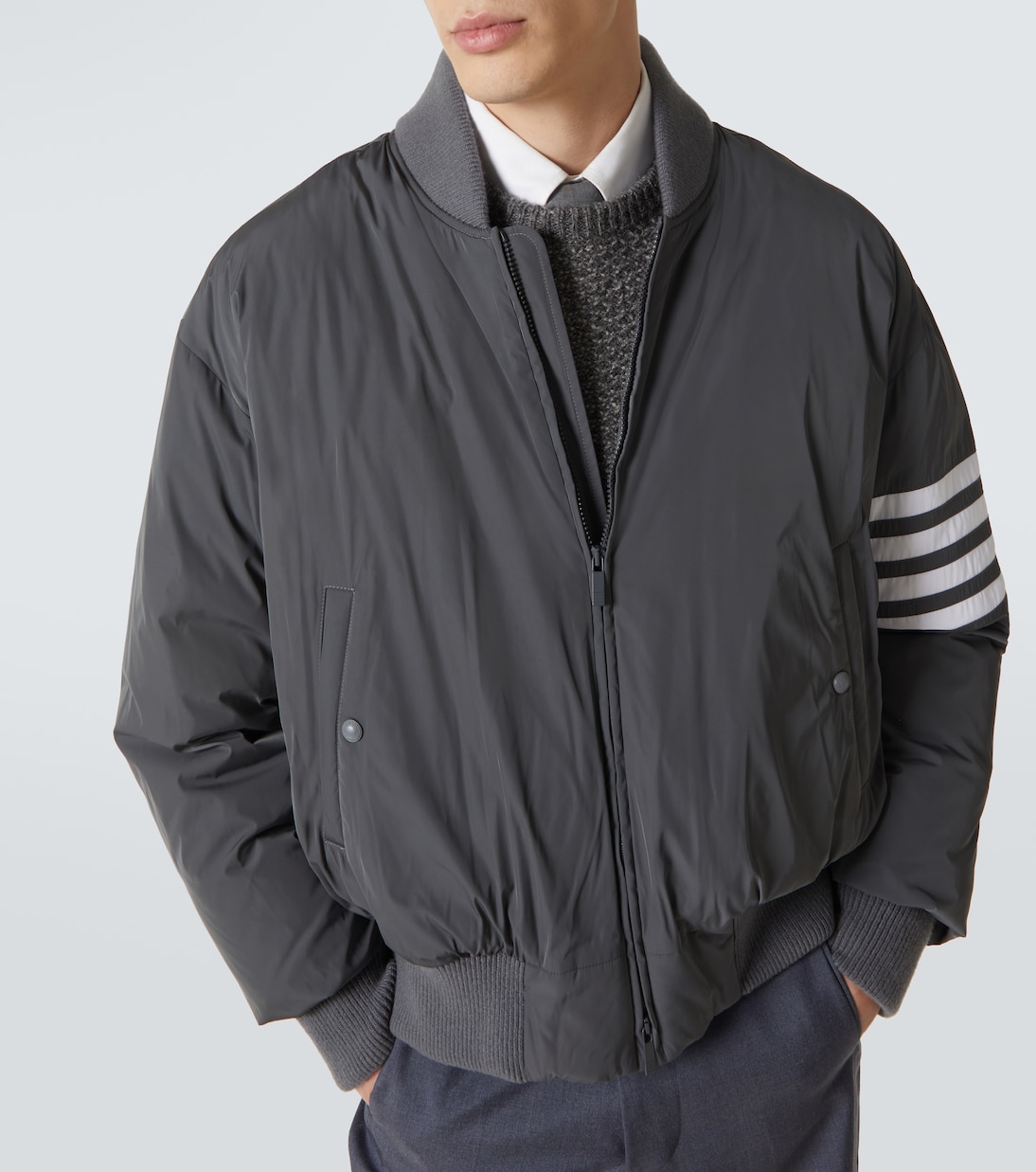 Bomberjacke 4-Bar | Thom Browne