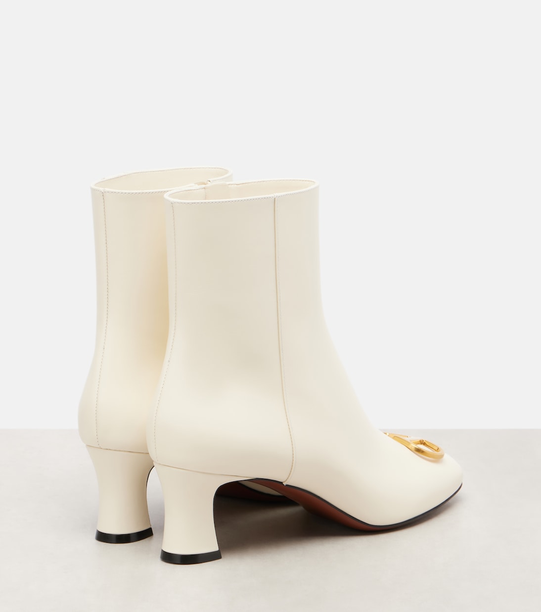 VLogo leather ankle boots  | Valentino Garavani