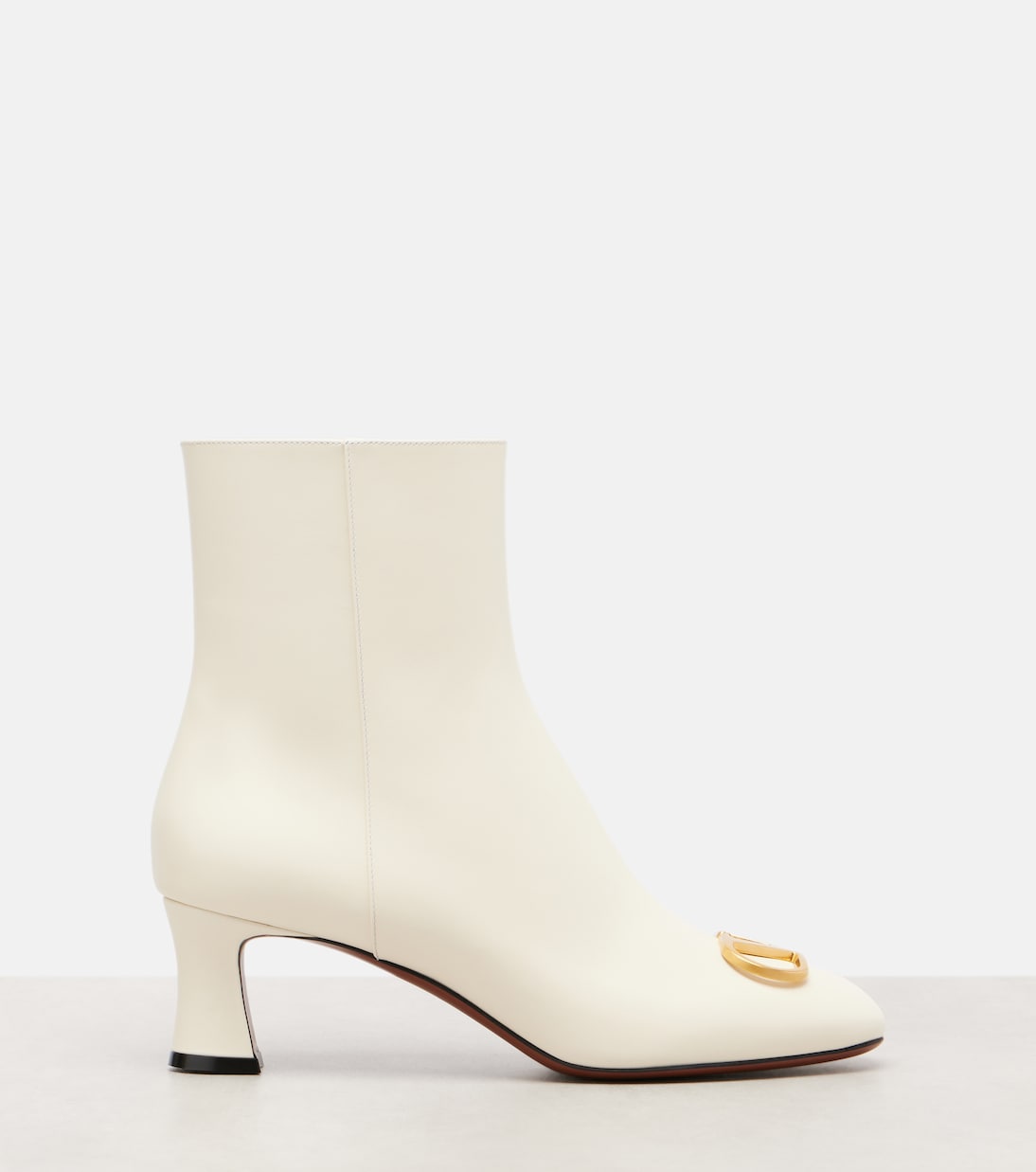 VLogo leather ankle boots  | Valentino Garavani