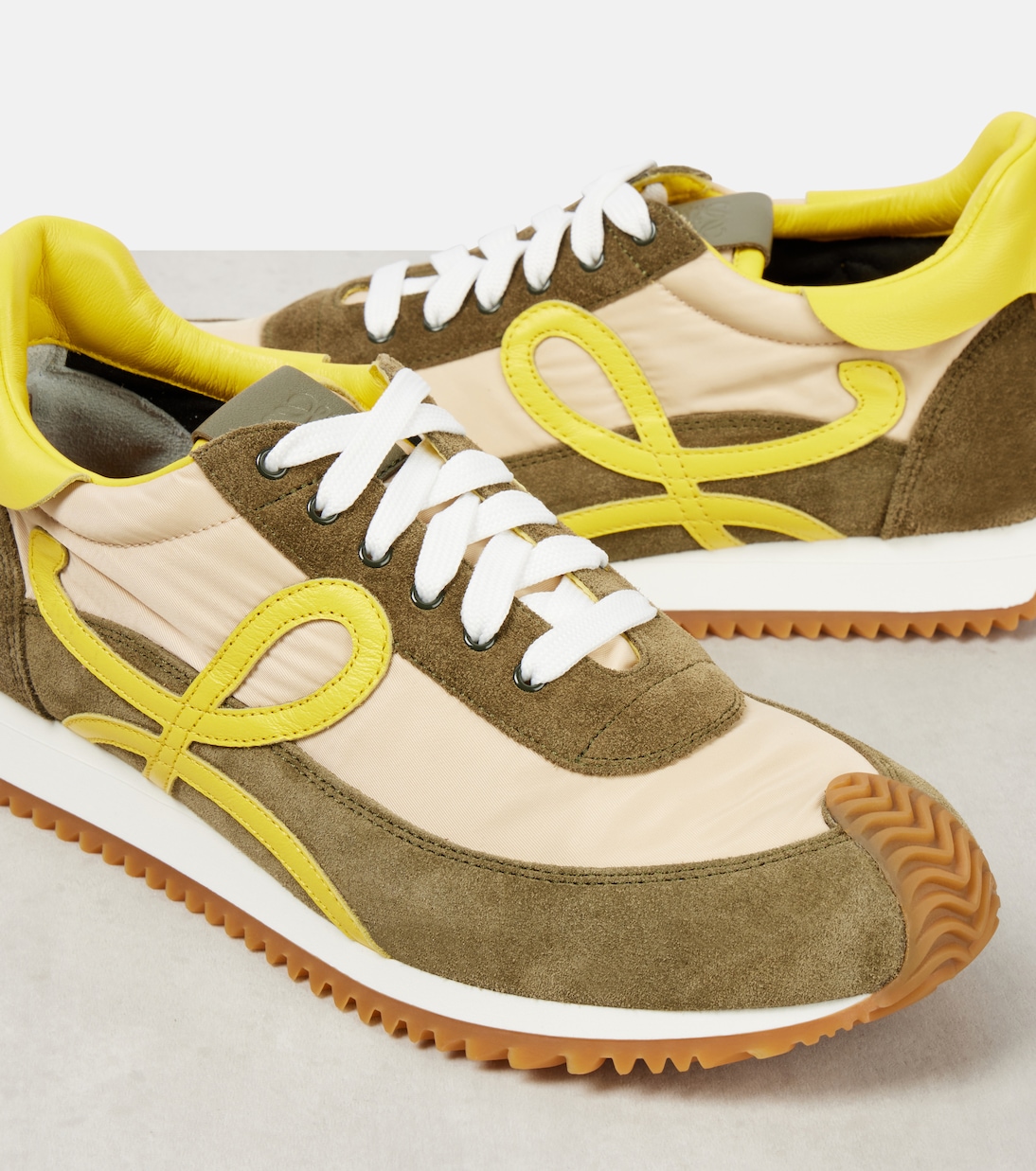 Flow Runner 2.0 suede sneakers | Loewe
