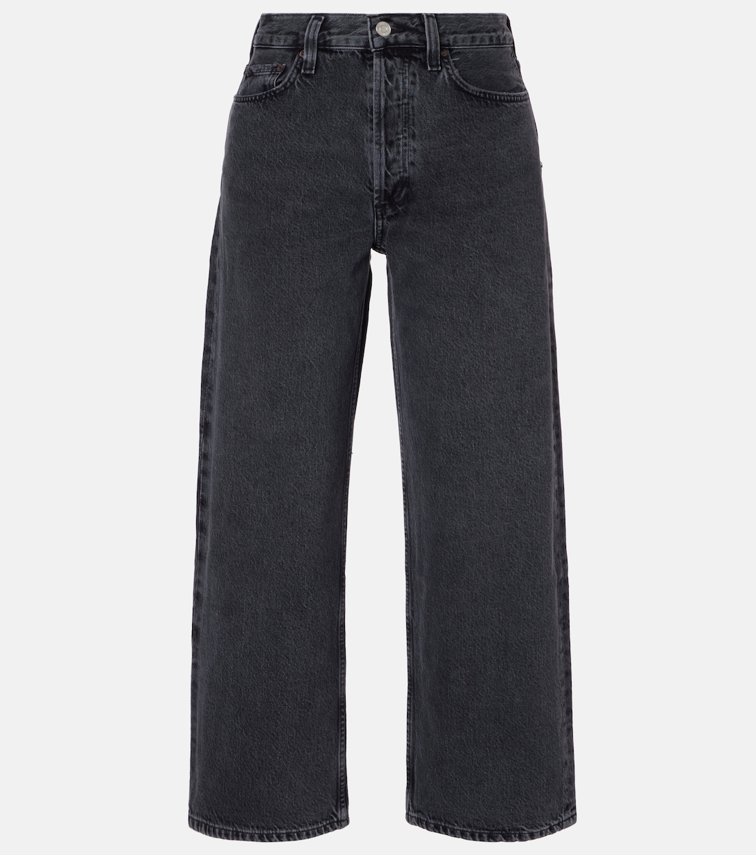 Arc cropped mid-rise wide-leg jeans | Agolde