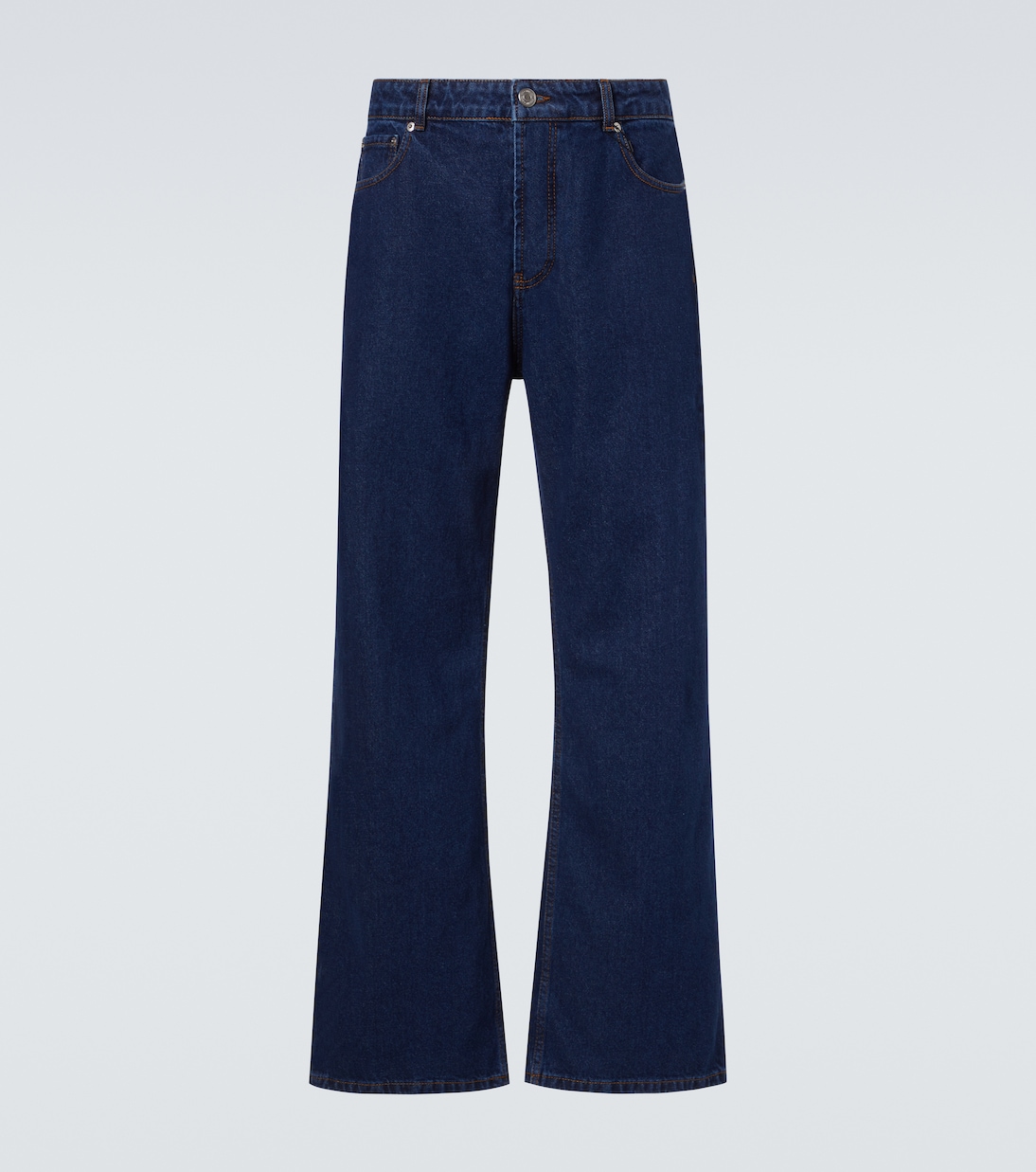 Jeans anchos de tiro medio | Ami Paris