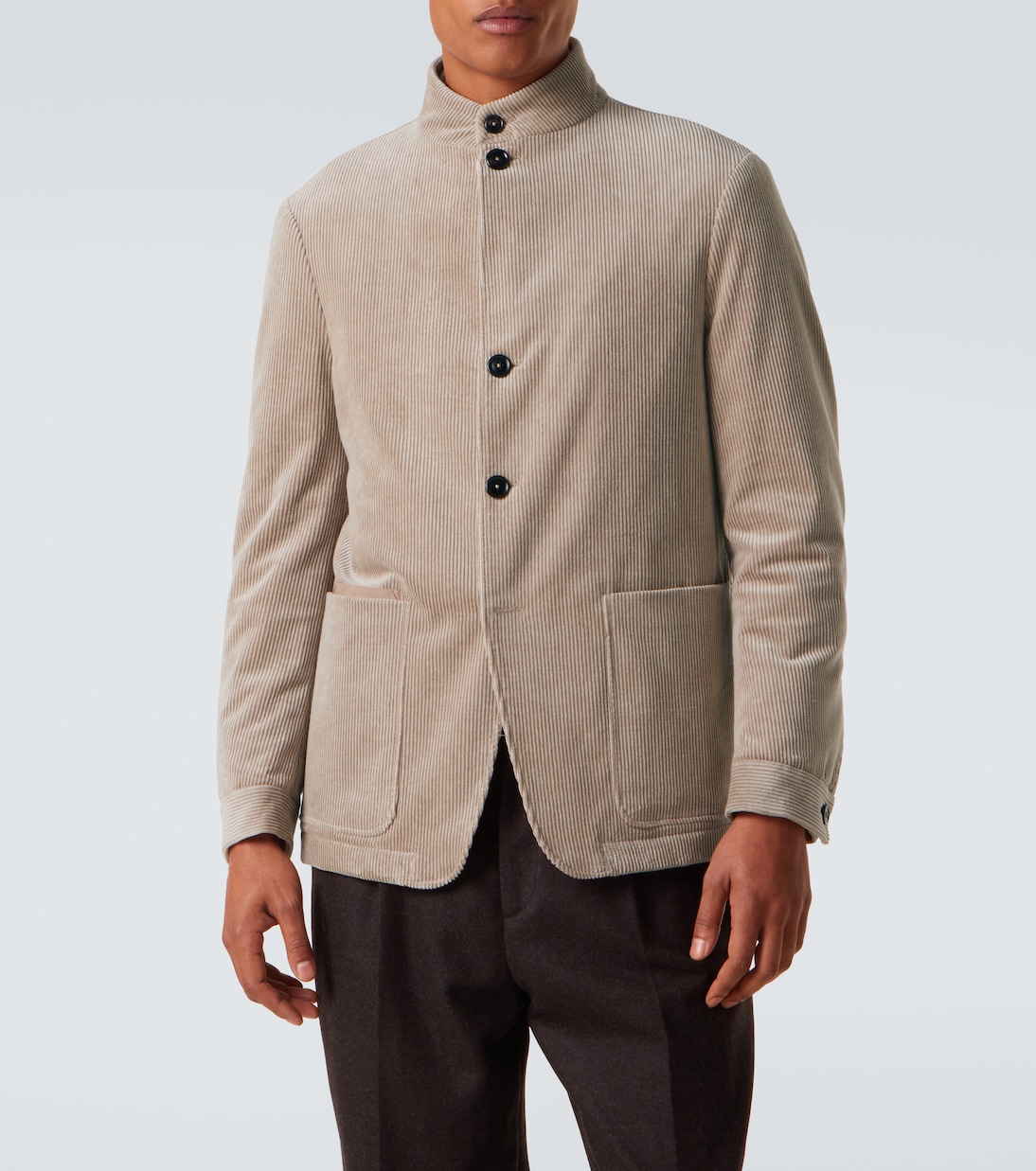 Conte cotton and cashmere corduroy jacket | Zegna