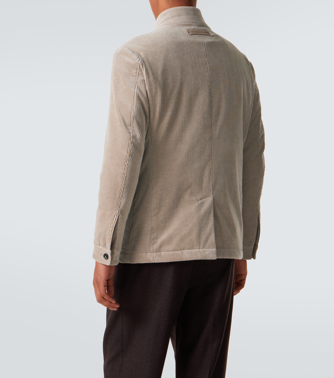 Conte cotton and cashmere corduroy jacket | Zegna