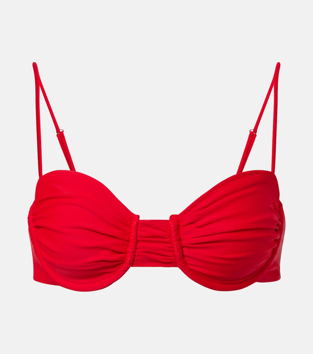 Mia ruched bikini top | Jade Swim