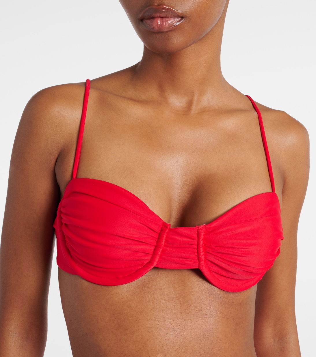 Mia ruched bikini top | Jade Swim