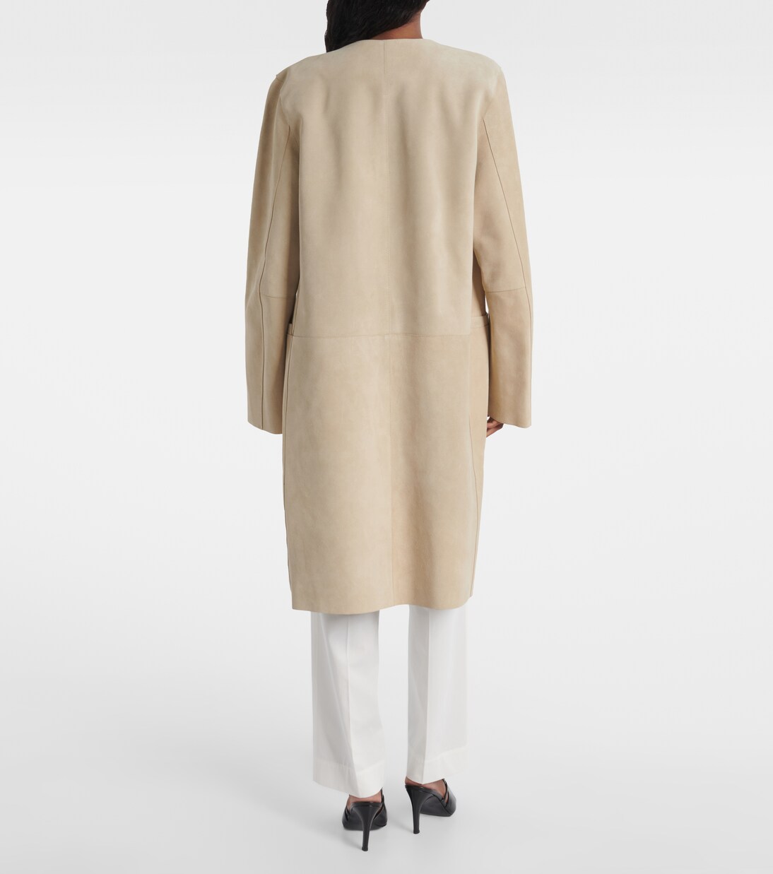 Suede coat | Toteme
