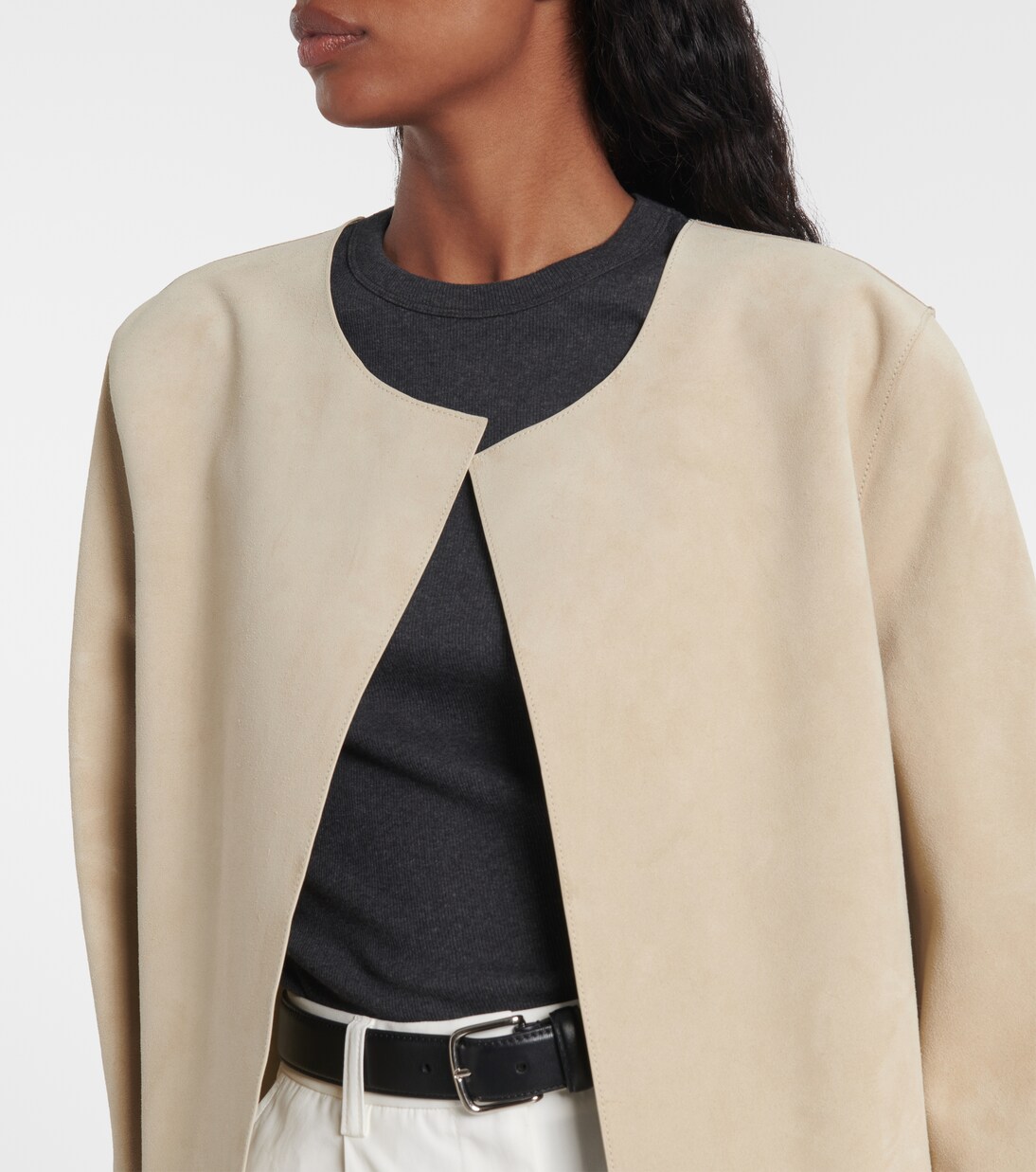 Suede coat | Toteme