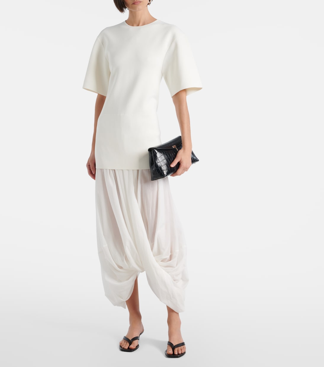 Robe midi Cocoon | Toteme