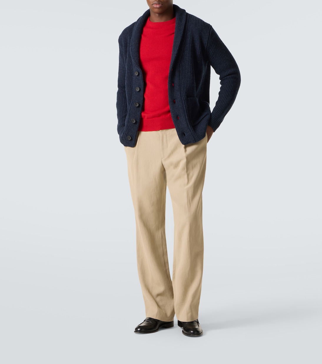 Wool and cashmere cardigan | Thom Sweeney