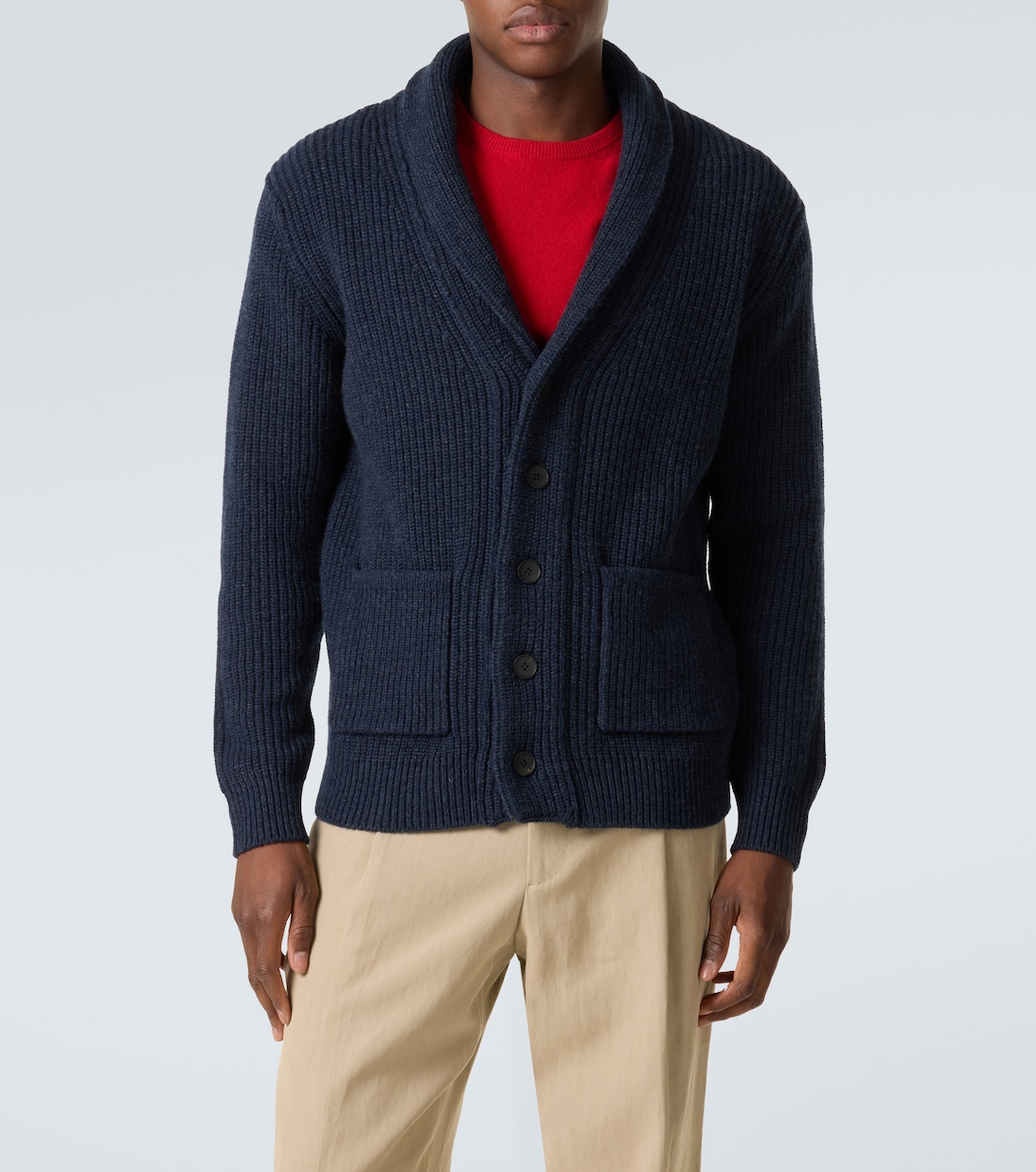 Wool and cashmere cardigan | Thom Sweeney
