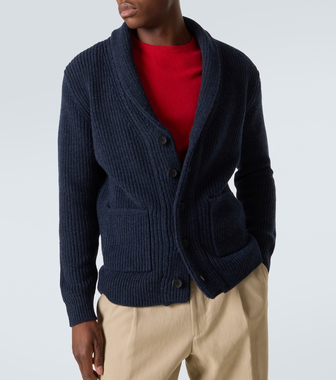 Wool and cashmere cardigan | Thom Sweeney