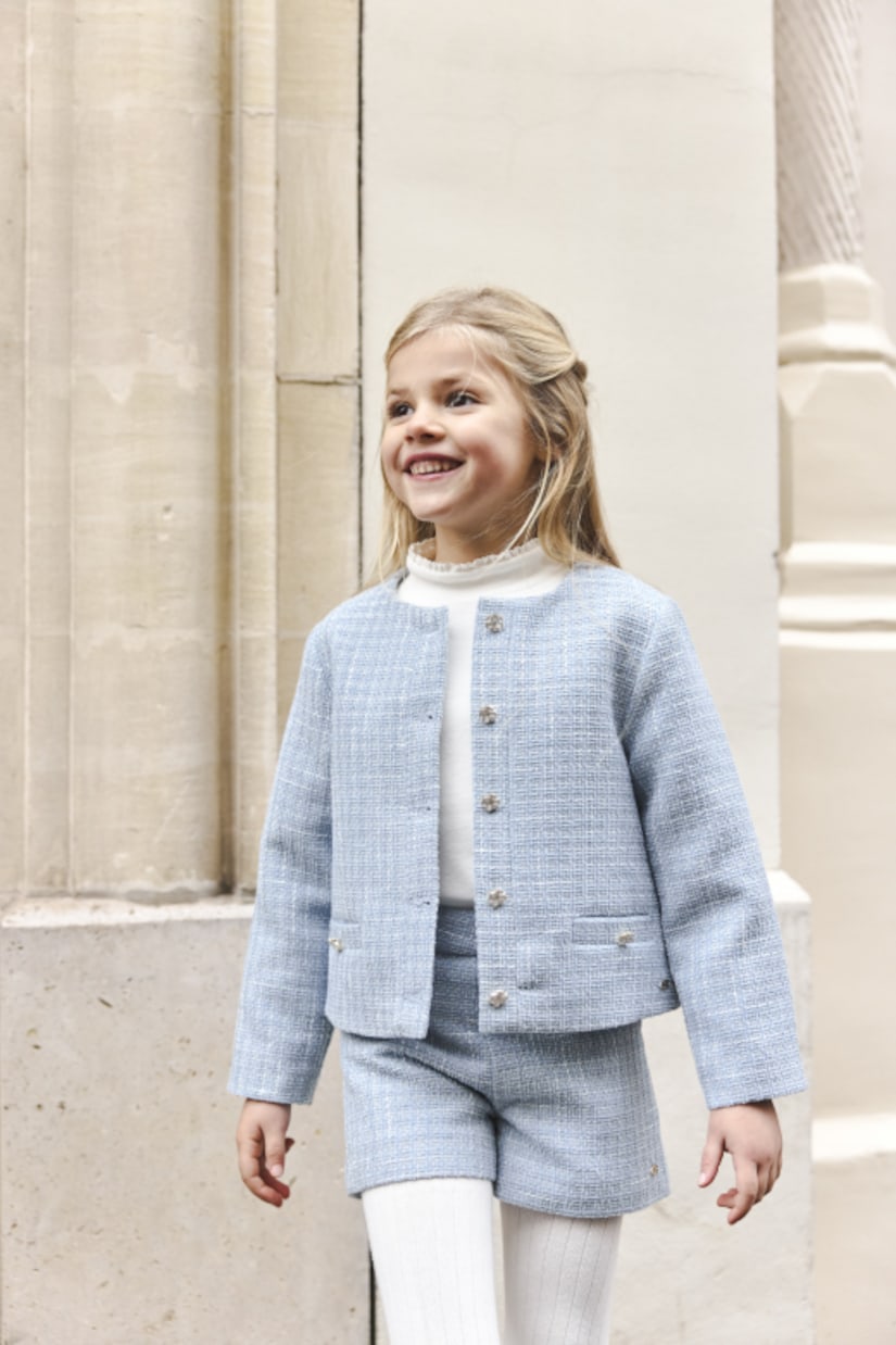 Jacke aus Tweed | Tartine et Chocolat