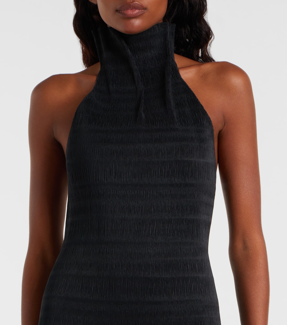 Shirred turtleneck top | Magda Butrym