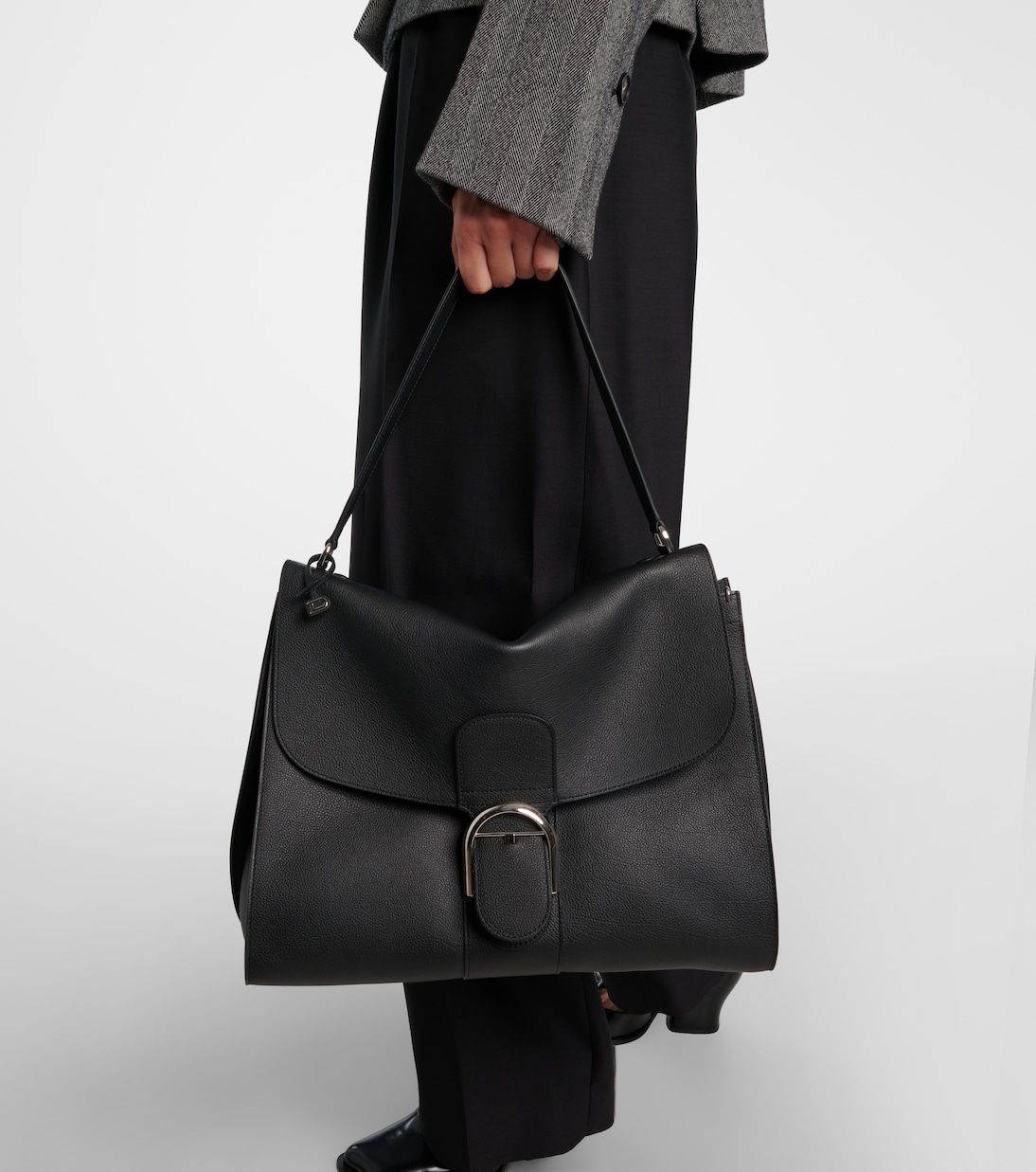 Brillant Large leather shoulder bag | Delvaux