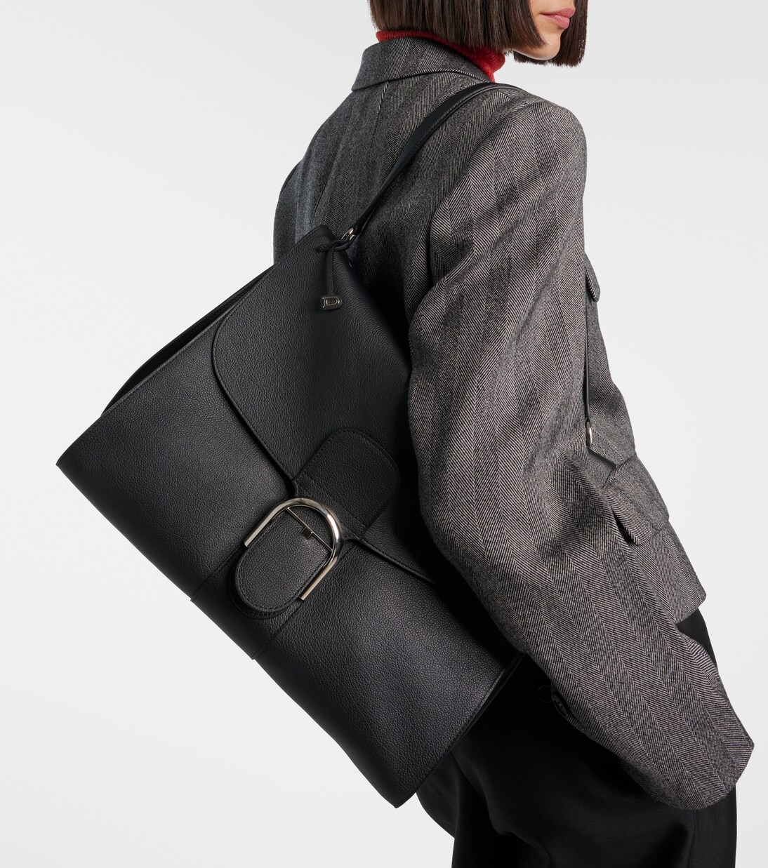 Brillant Large leather shoulder bag | Delvaux
