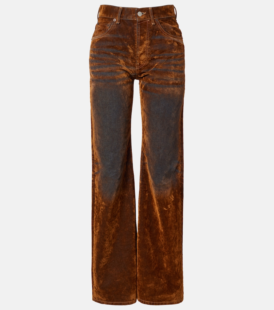 Mid-rise wide-leg jeans | Acne Studios