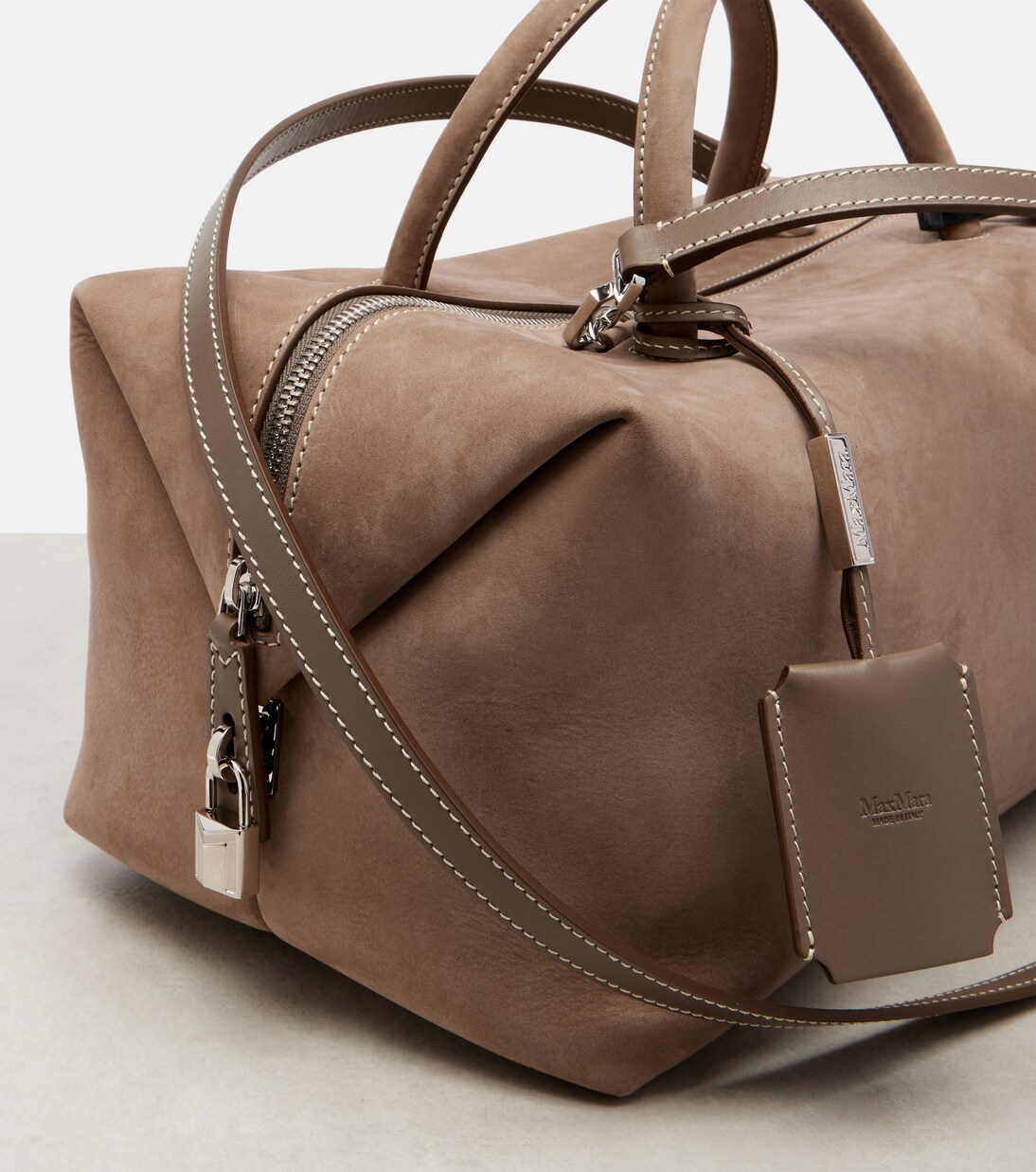 Holdall Medium suede tote bag | Max Mara