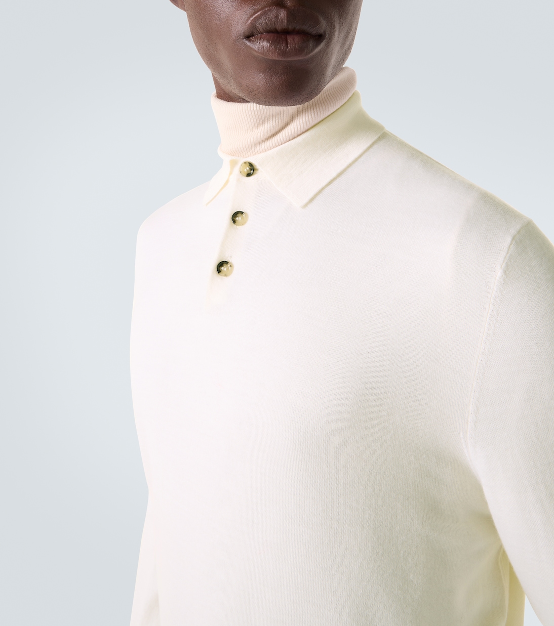 Polopullover aus Schurwolle | Allude