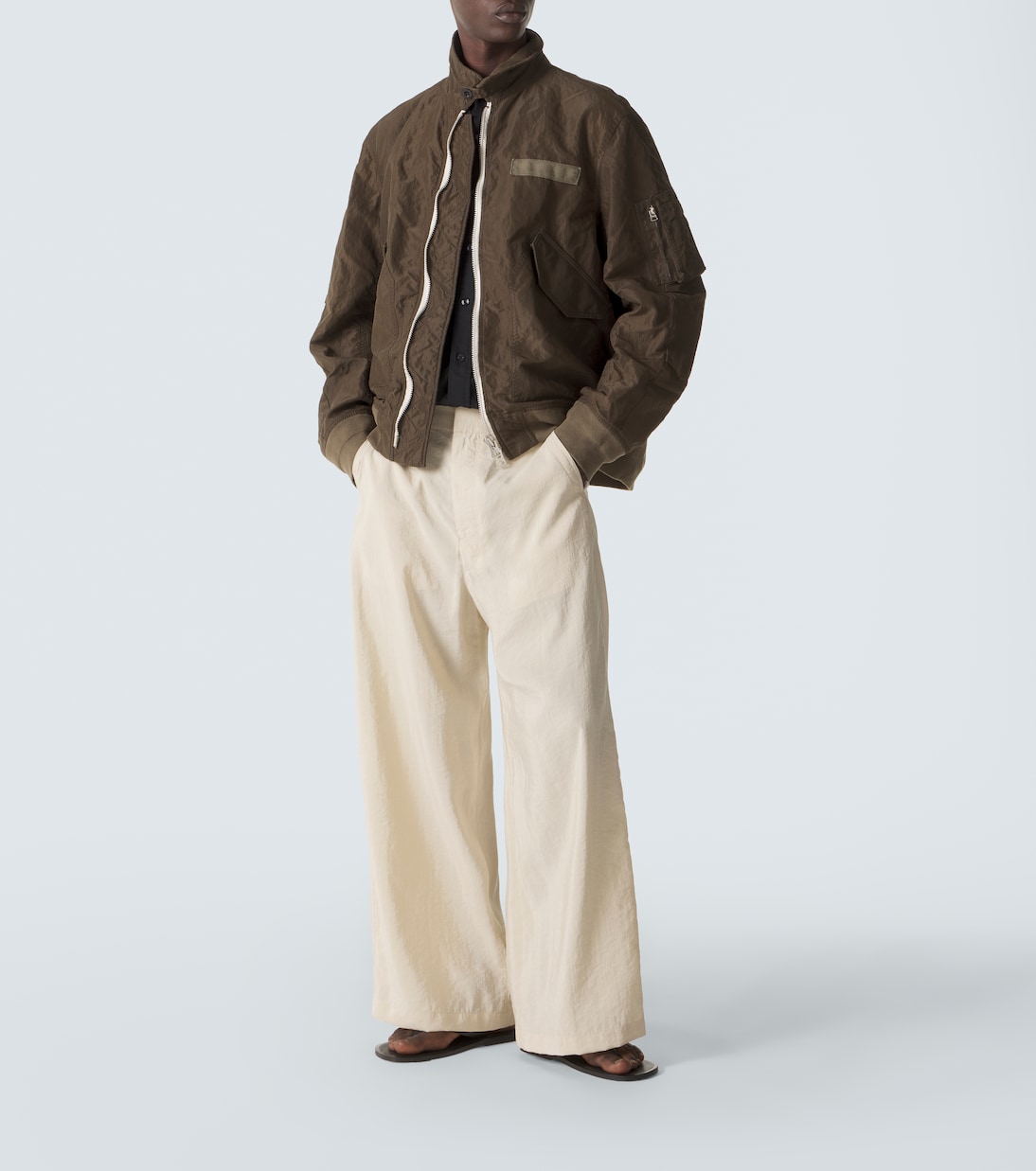 Giacca blouson in twill | Sacai