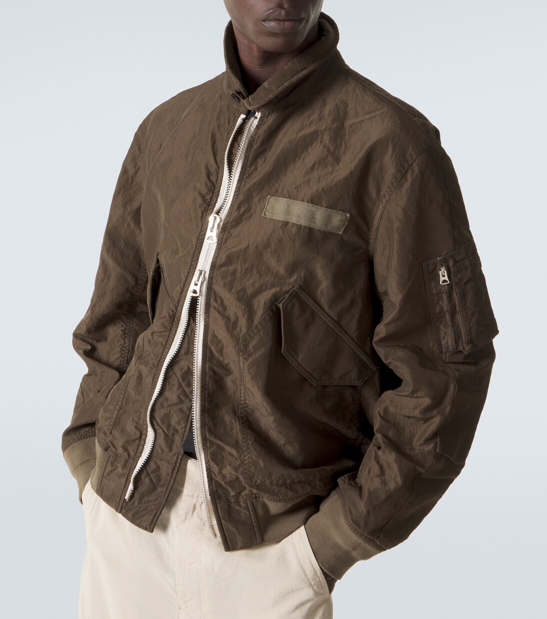 Giacca blouson in twill | Sacai