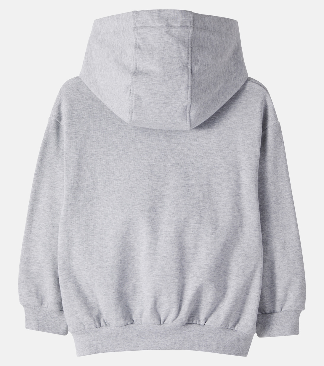 Logo embroidered cotton hoodie | Stella McCartney Kids